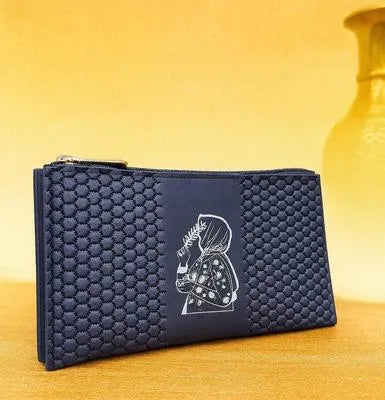 Elegant Women's PU Leather Wristlet Clutch – Minimal & Stylish