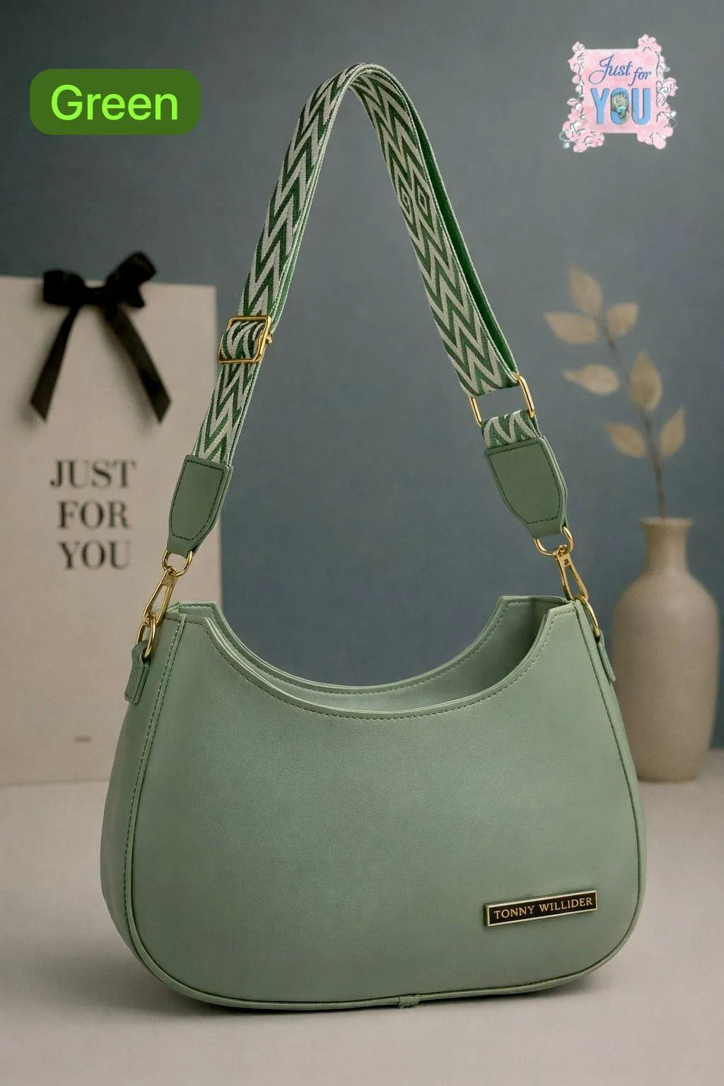 Classic Women's Leather Shoulder Handbag – Simple & Elegant Style