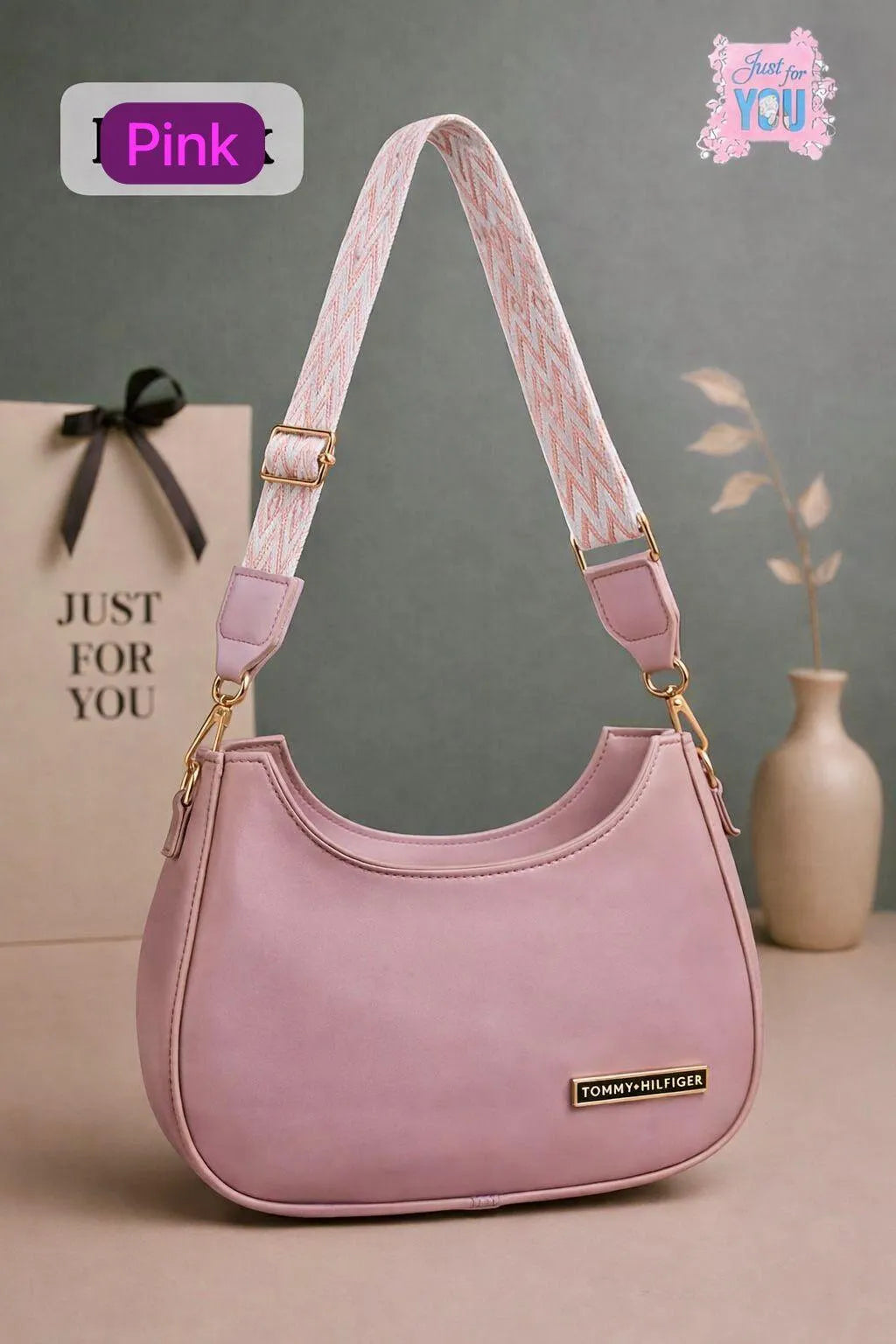 Classic Women's Leather Shoulder Handbag – Simple & Elegant Style