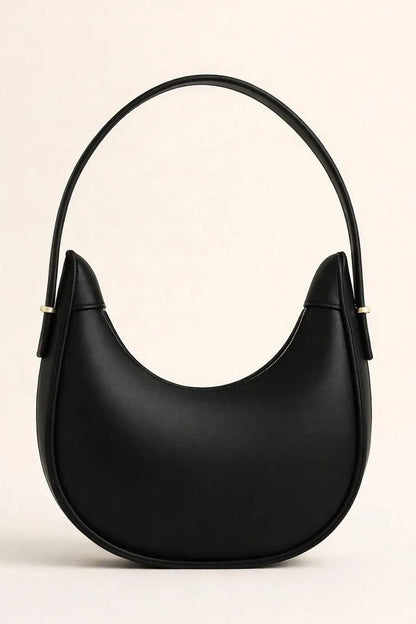 Girl's Leather Plain Shoulder Bag