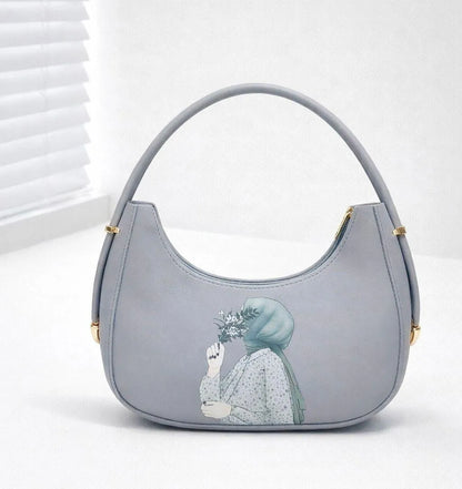 Girl's Leather Plain Shoulder Bag