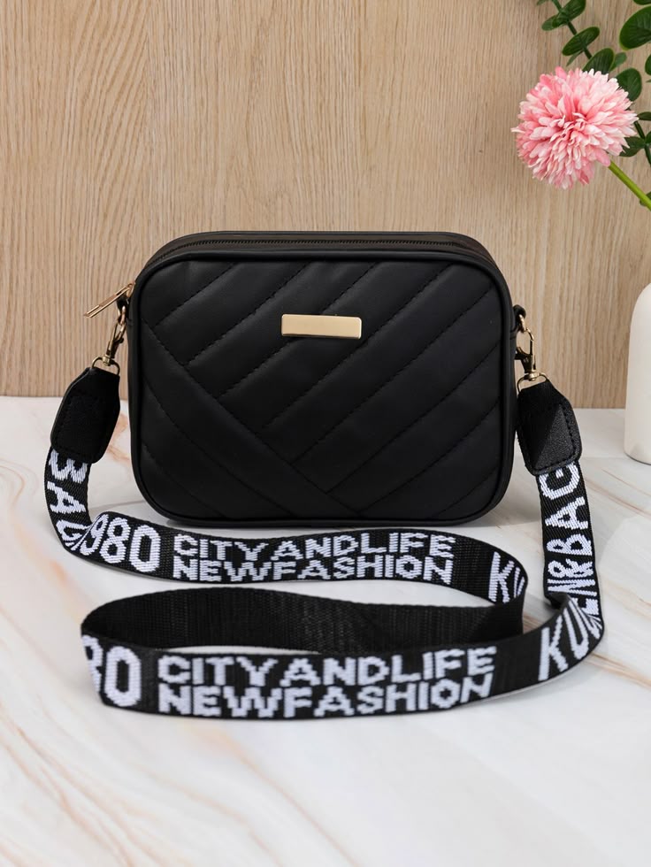 White Embroidered Crossbody Bag for Girls Pu Leather